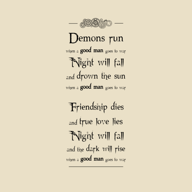 Demons run (black) by _Eleanore_