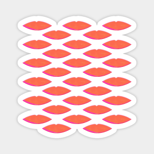 Lips Pattern 2 Magnet