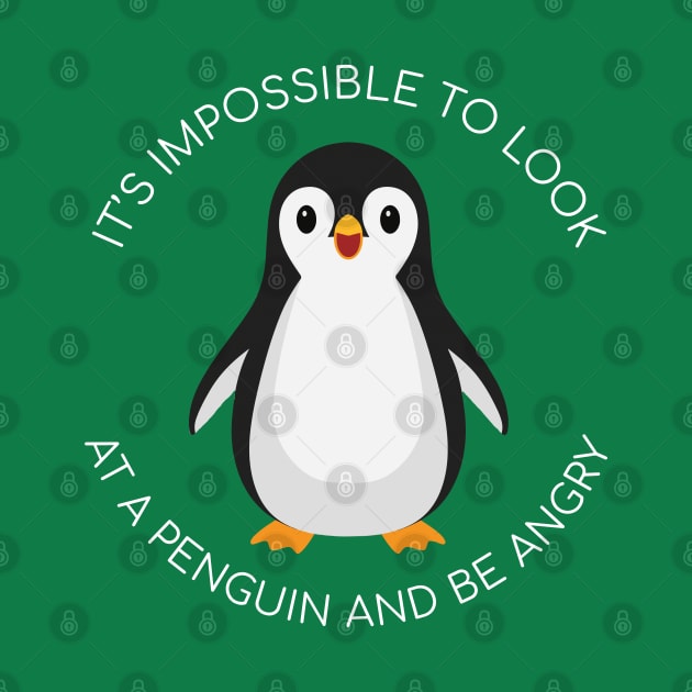 it's impossible to look at a penguin and be angry by BodinStreet