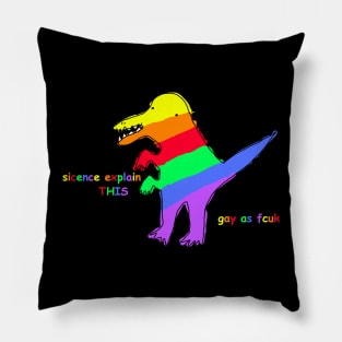 Dino Pride Pillow