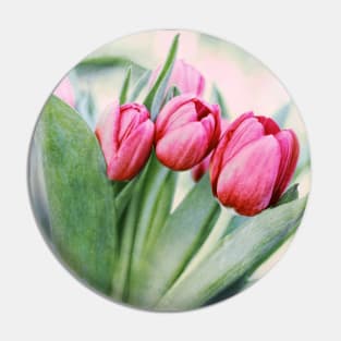 Twilight Tulips Pin