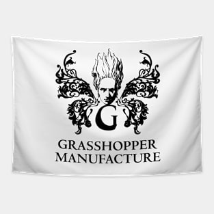 Grasshopper Manufacture Merch Grasshopper Manufacture Logo Tapestry