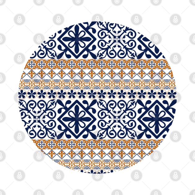 Moroccan Pattern (Decorative Border) by The Ministry of Fashion Prints