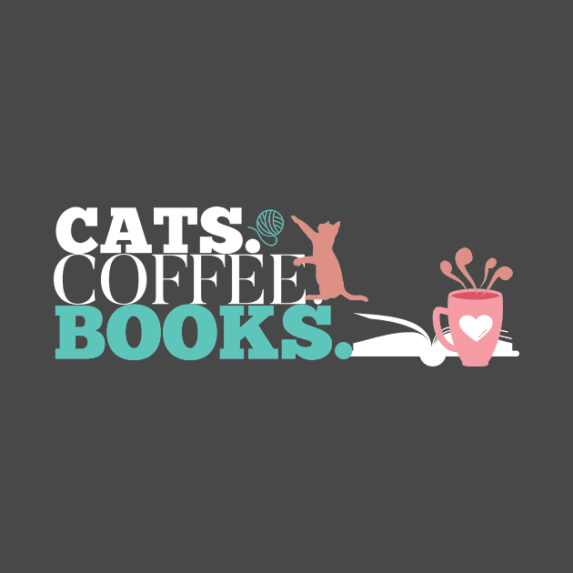 Cats coffee books by nomadearthdesign