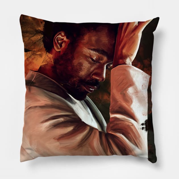 Childish Gambino Pillow by dmitryb1