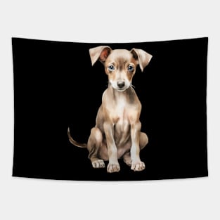 Puppy Greyhound Tapestry