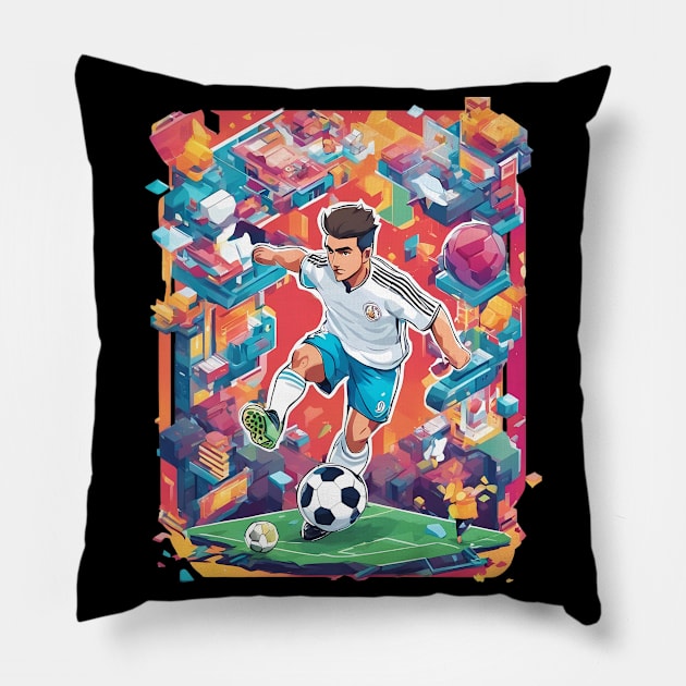 Mexico Soccer Pillow by animegirlnft