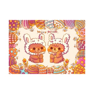 Happy Easter, Osos Bongo y Bebe T-Shirt