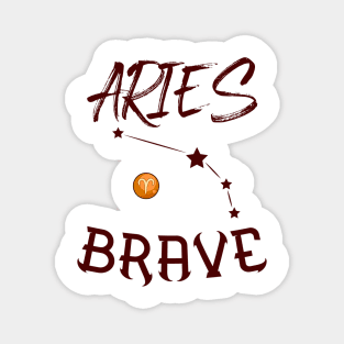 Aries Brave Magnet