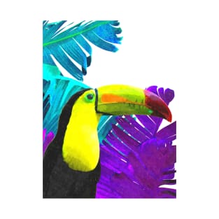 Toucan Palm Leaves T-Shirt