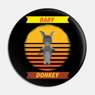 Baby Donkey Pin
