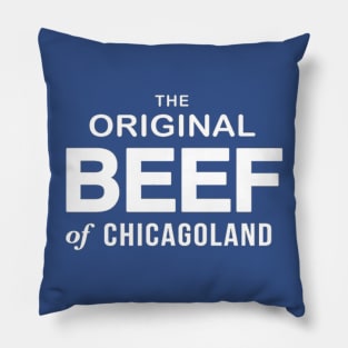 The Original Beef of Chicagoland Pillow