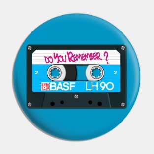 Vintage Audio Tape - BASF - Do You Remember? Pin