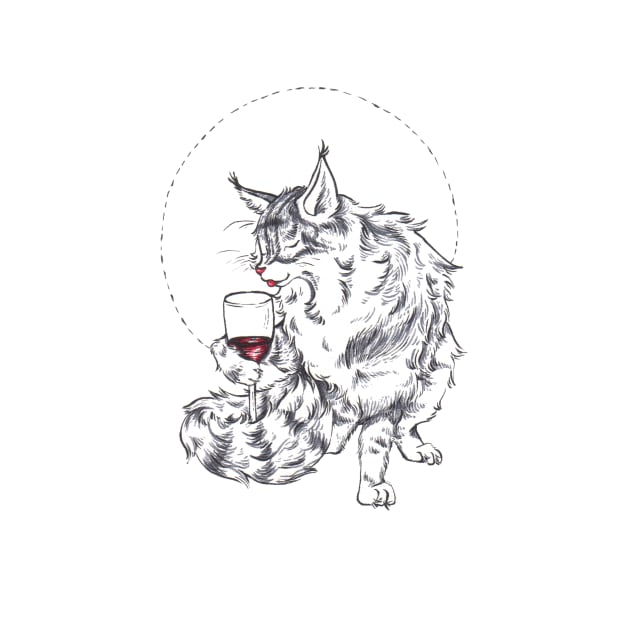 Wine Cat-oisseur by srw110