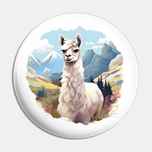 Lama Lover Pin