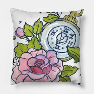 Clock- color Pillow