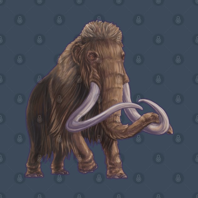 Mammuthus primigenius (Woolly Mammoth) by CoffeeBlack