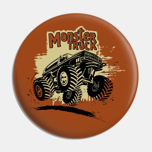 Monstertruck Pin by Mechanik