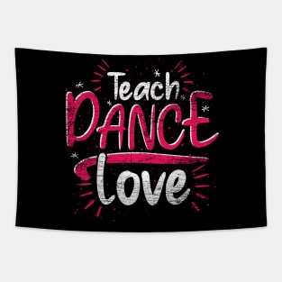 Dance Instructor Dancer Teaching Dancing Dance Teacher Tapestry