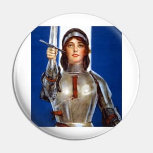 Joan of Arc Saved France Pin