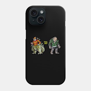 DreamLizard vs King Jason! Horror Parody MASHUPS Phone Case