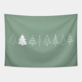 Christmas Trees Tapestry