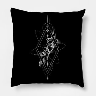 Cosmic Connection Dark Pillow