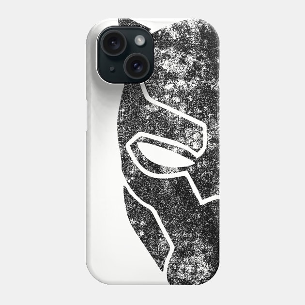 Black Panther Phone Case by happyantsstudio