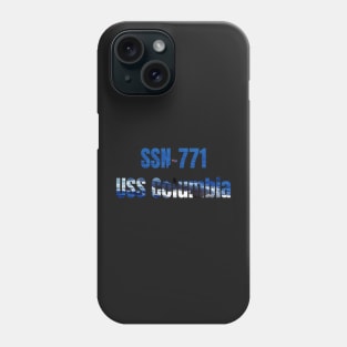 USS Columbia (SSN-771), Navy Sailor Veteran Gift Phone Case