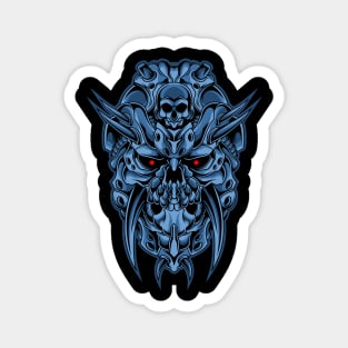 SKULL CYBER Magnet