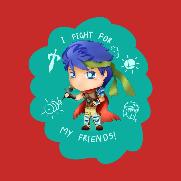 I Fight For My Friends by coolneko