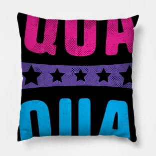 Squat Squad Gym Life Design Pillow