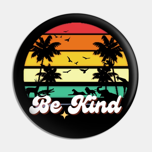 Be Kind Pin by MushMagicWear