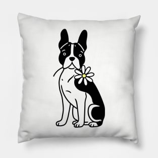 Boston Terrier Pillow