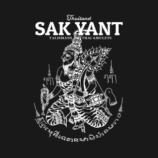 Vintage Tattoo Sak Yant Muay Thai Hermit T-Shirt