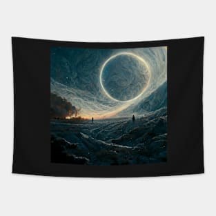 Interstellar painting Tapestry