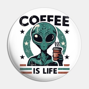 Coffee Is Life Pin