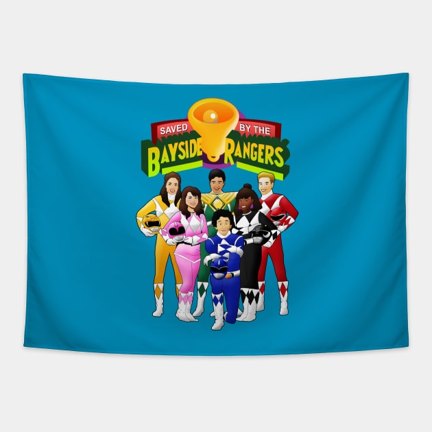 Go! Go! Bayside Rangers! Tapestry by looeyq