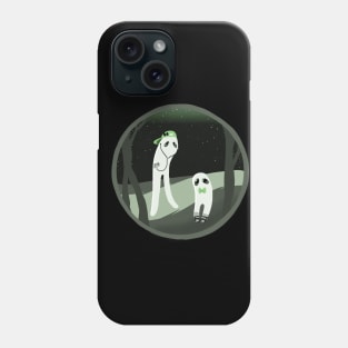 Modern Cryptids: Fashionable Nightwalkers Phone Case