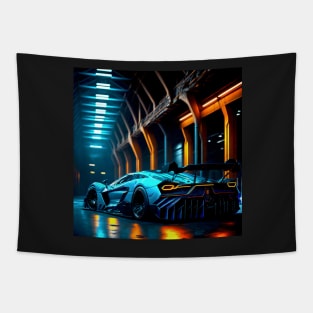 Experience the Thrill: Jaw-Dropping Image of a Supercar Tapestry