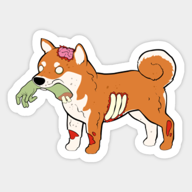 Funny Shiba Inu Zombie Hand Halloween