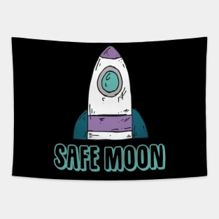 Safe moon Tapestry