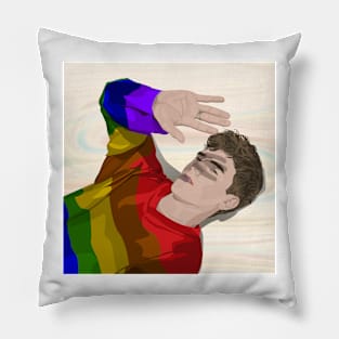 Connor Franta Pride Pillow