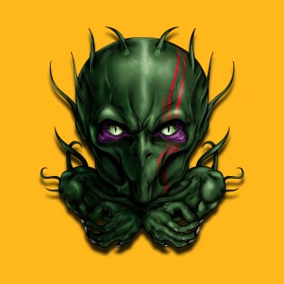 strange alien warrior T-Shirt