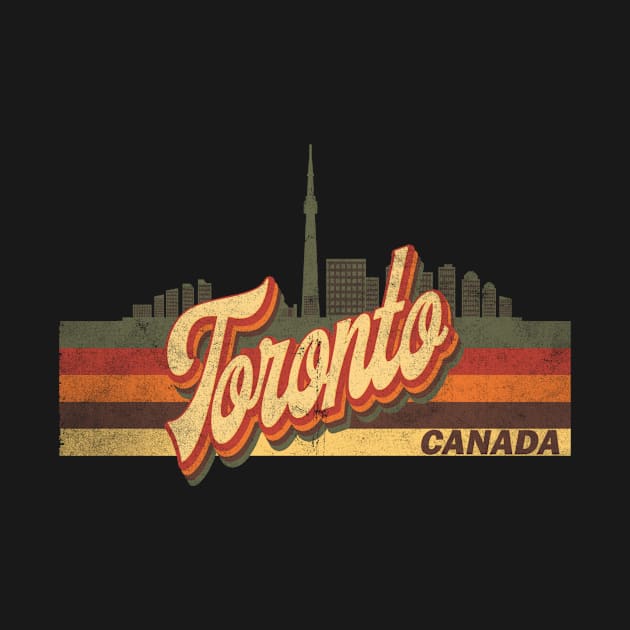 Toronto Retro Vintage City Design by Happy as I travel