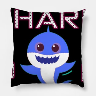 Men's new style Daddy Shark T-shirt Pillow