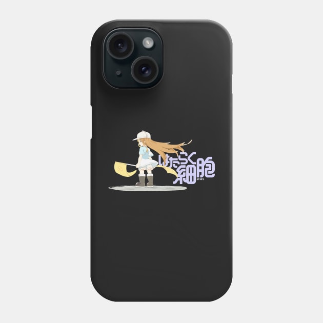 Platelet-chan - Cells at Work! Phone Case by Hopkinson