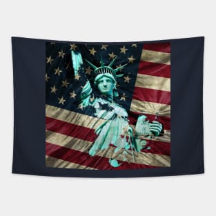 Statue of Liberty breakthrough Tapestry