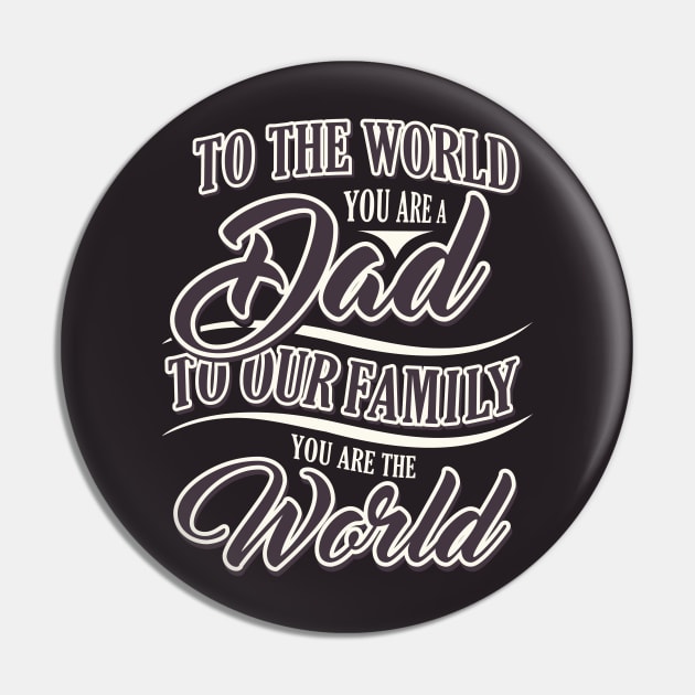 Father´s Day Design Pin by LR_Collections