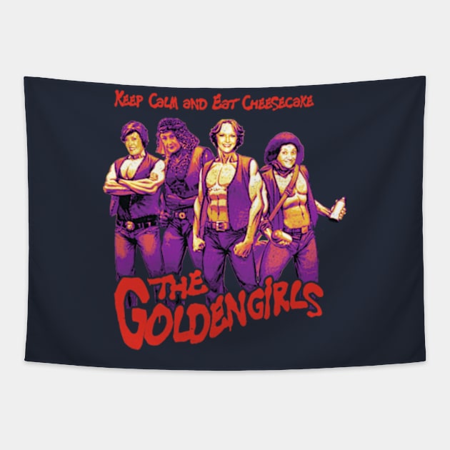 The Golden Girls x The Warriors Tapestry by Suksesno Aku Gusti